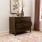 Linon Home Decor Wilcox 3-Drawer Dresser in Espresso, , large