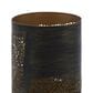 Maple and Jade Leaf Decorative Indoor/Outdoor Candle Lantern in Brushed Copper (Set of 3), , large