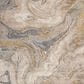 Surya Kavita Khaki, Prairie Dust, Ash and Nickel 10" x 14" Area Rug, , large