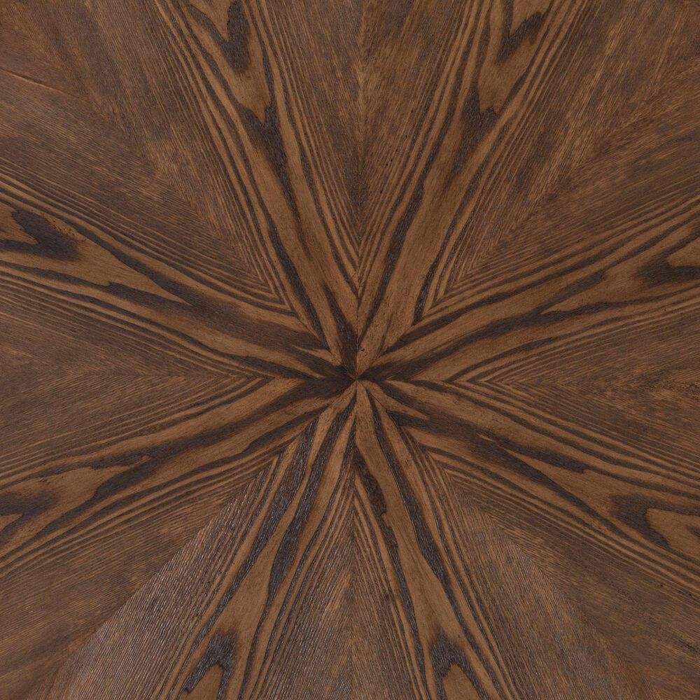 Linon Home Decor Franklin Side Table in Umber Brown and Black, , large