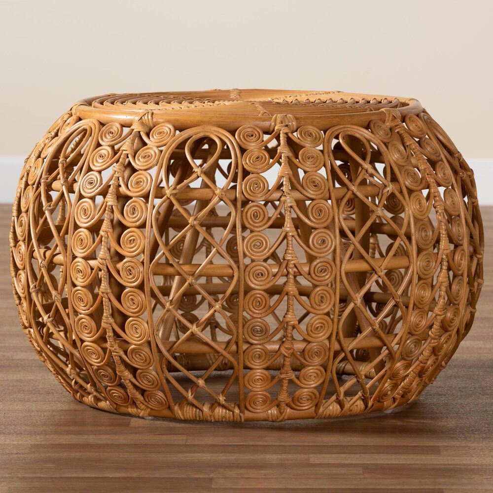 Baxton Studio Tiramisu Coffee Table in Light Honey, , large