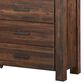 Urban Home Meadow 6-Drawer Dresser in Distressed Brick Brown, , large