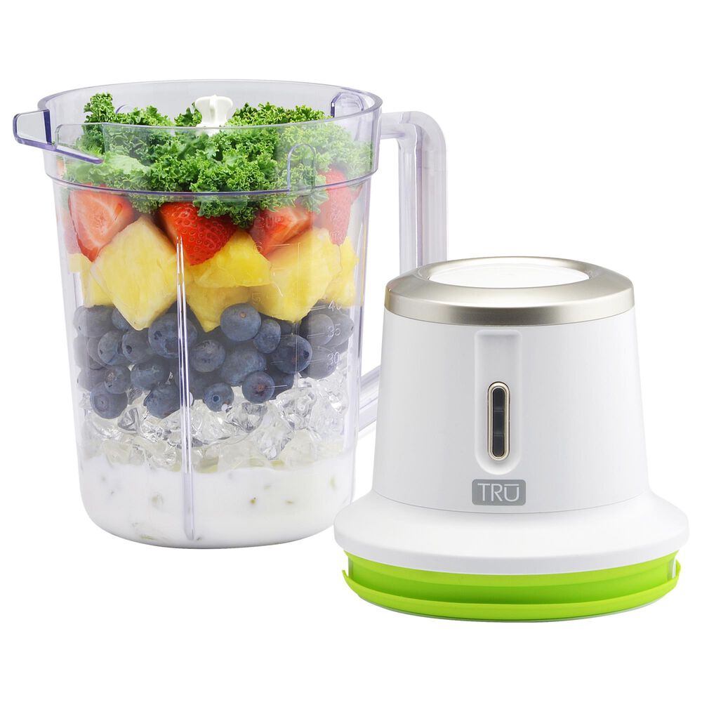 Kitchen Selectives 6Cup Cordless Rechargeable 2Speed Party Blender in White Nebraska