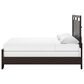 Ashley Covetown King Bed in Dark Brown, , large