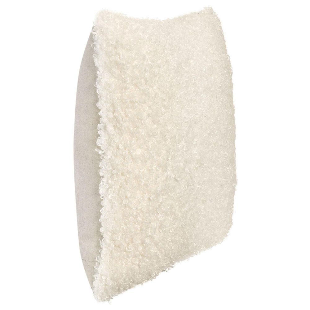 Classic Home Carters 22&quot; Square Throw Pillow in Ivory, , large