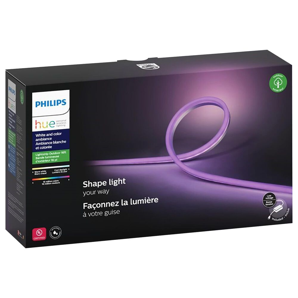 Philips Hue 197&quot; Outdoor Lightstrip in White and Color, , large
