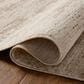 Loloi Nellie Ivory and Pebble 3"11" x 5"7" Area Rug, , large