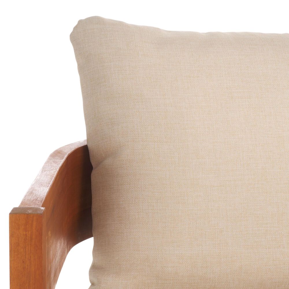 Safavieh Theo 3-Seater Outdoor Sofa in Taupe, , large