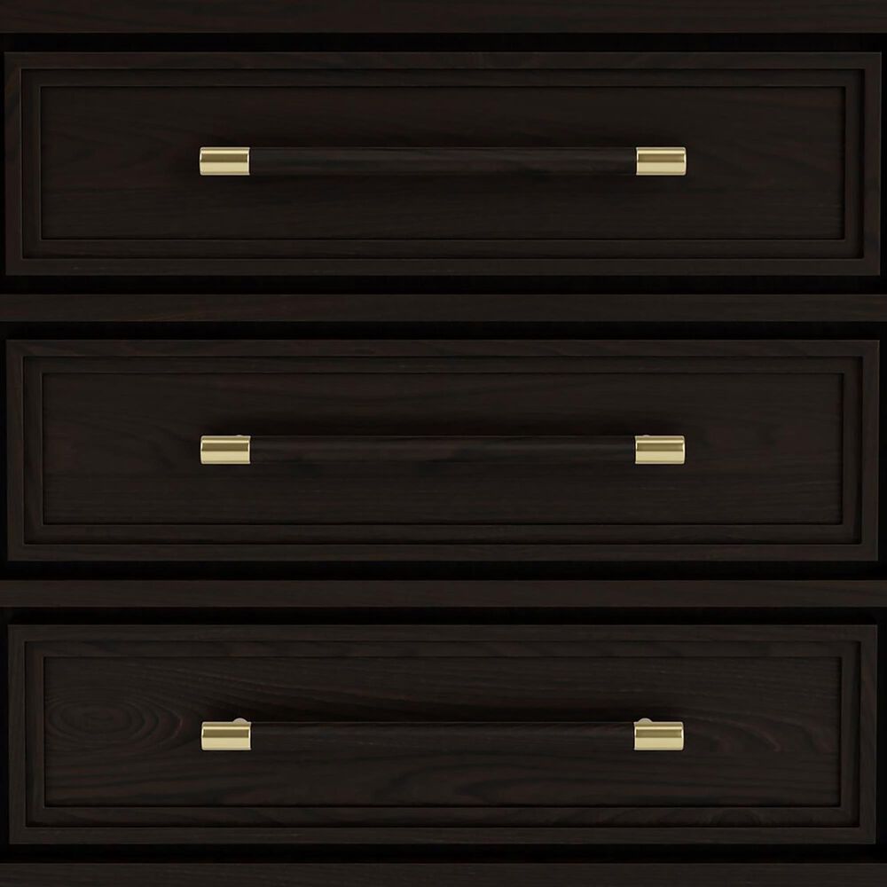 Shannon Hills Lydia King Platform Upholstered Bed and 2-Nightstand in Dark Cabernet, , large