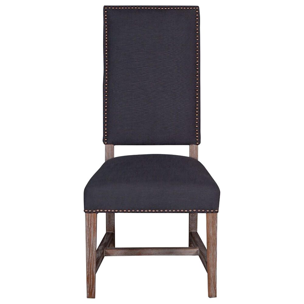 Home Trends &amp; Design Nimes and Darcy 5-Piece Dining Set with Dark Grey Cushion in Weathered Mango and Driftwood, , large