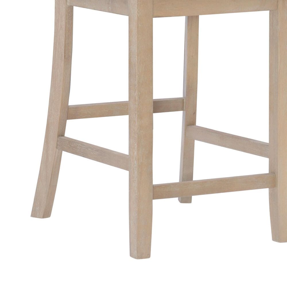 Linon Home Decor Torino Craftsman Counter Stool in Grey Wash, , large