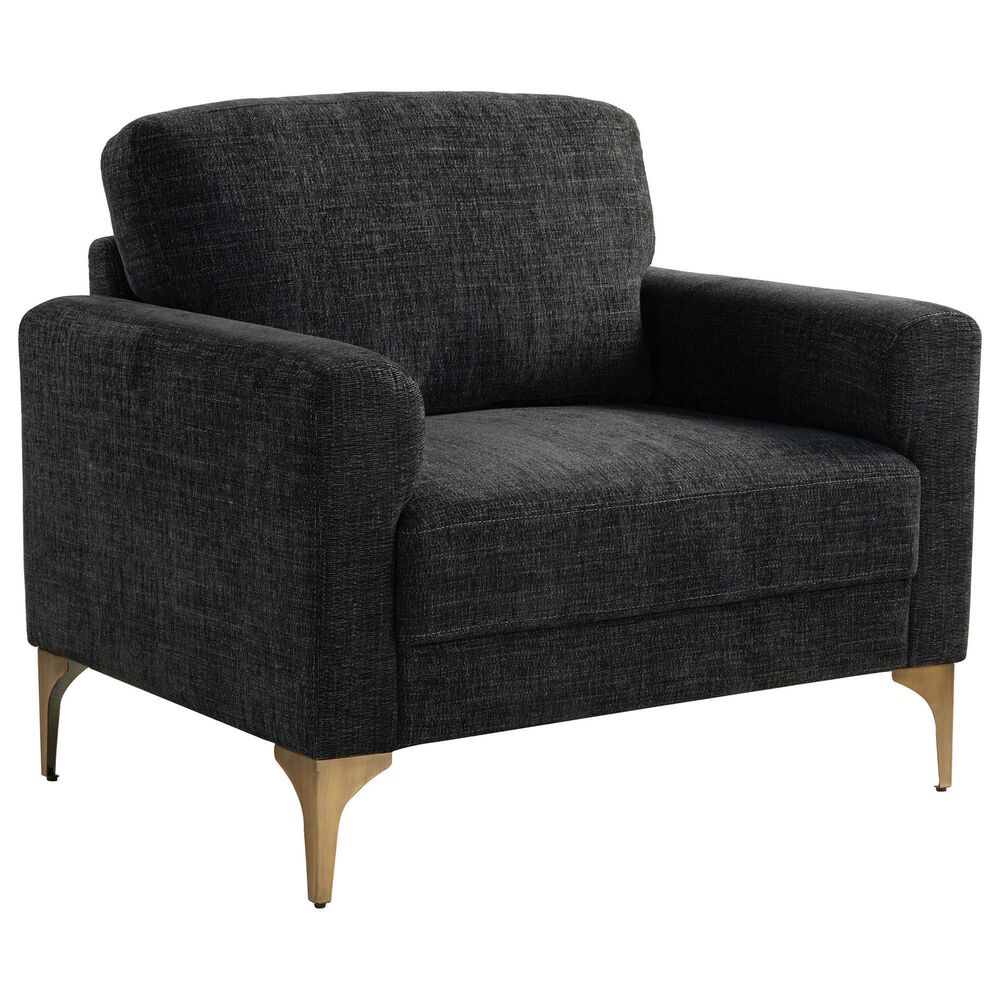 Lifestyle Solutions Mercer Accent Chair in Black, , large
