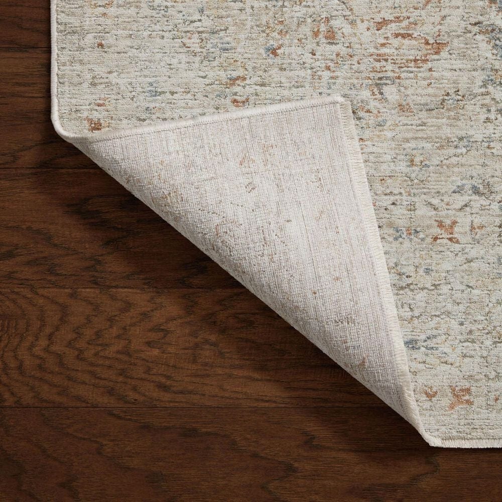 Amber Lewis x Loloi Honora Bone and Multicolor 3&#39;9&quot; x 5&#39;9&quot; Area Rug, , large