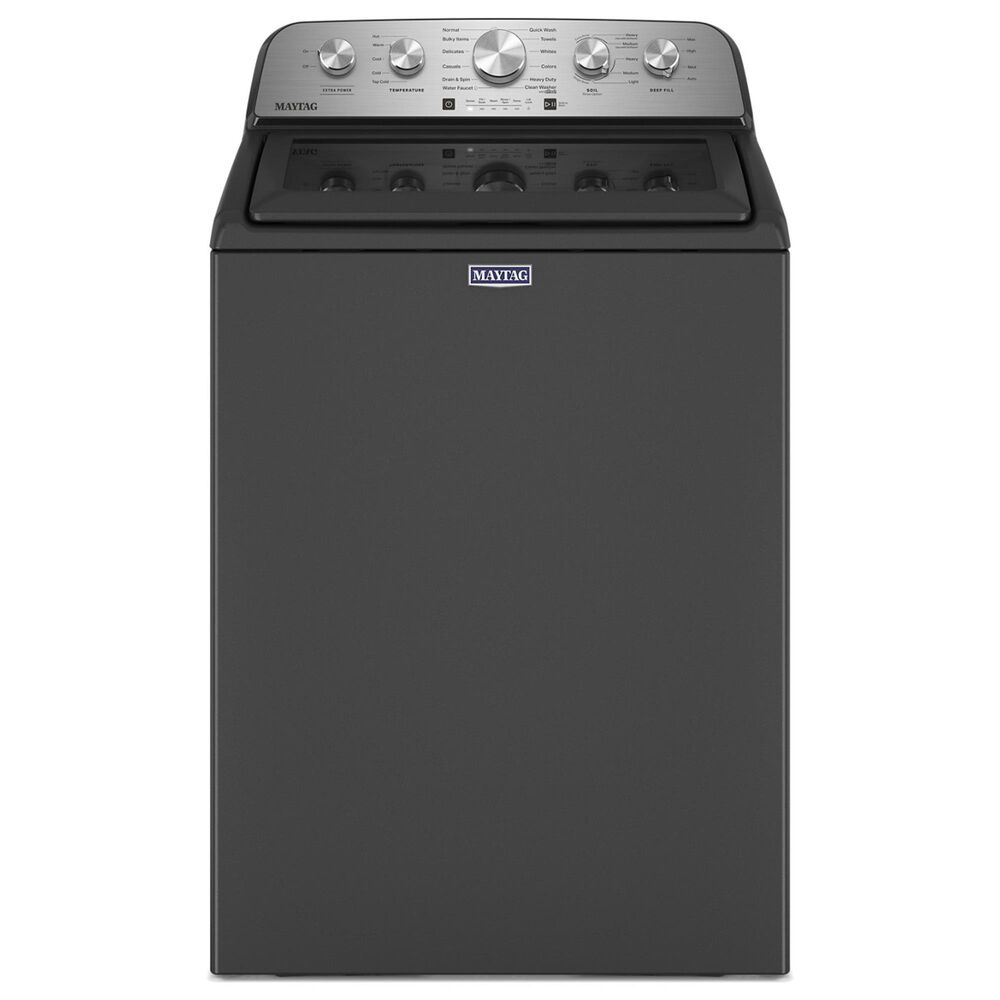 Maytag 4.8 Cu. Ft. Top Load Washer with Extra Power in Volcano Black, , large