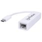 Manhattan Type-C to Gigabit Network Adapter in White, , large