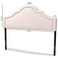 Baxton Studio Rita Full Panel Headboard in Light Pink, , large