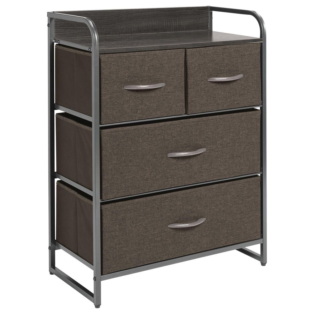 mDesign 4-Drawer Chest in Charcoal, , large
