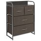 mDesign 4-Drawer Chest in Charcoal, , large