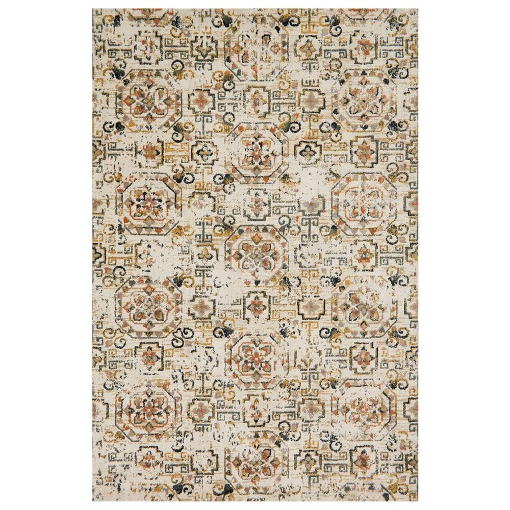 Loloi Torrance TC-12 5" x 7"6" Ivory and Taupe Area Rug, , large