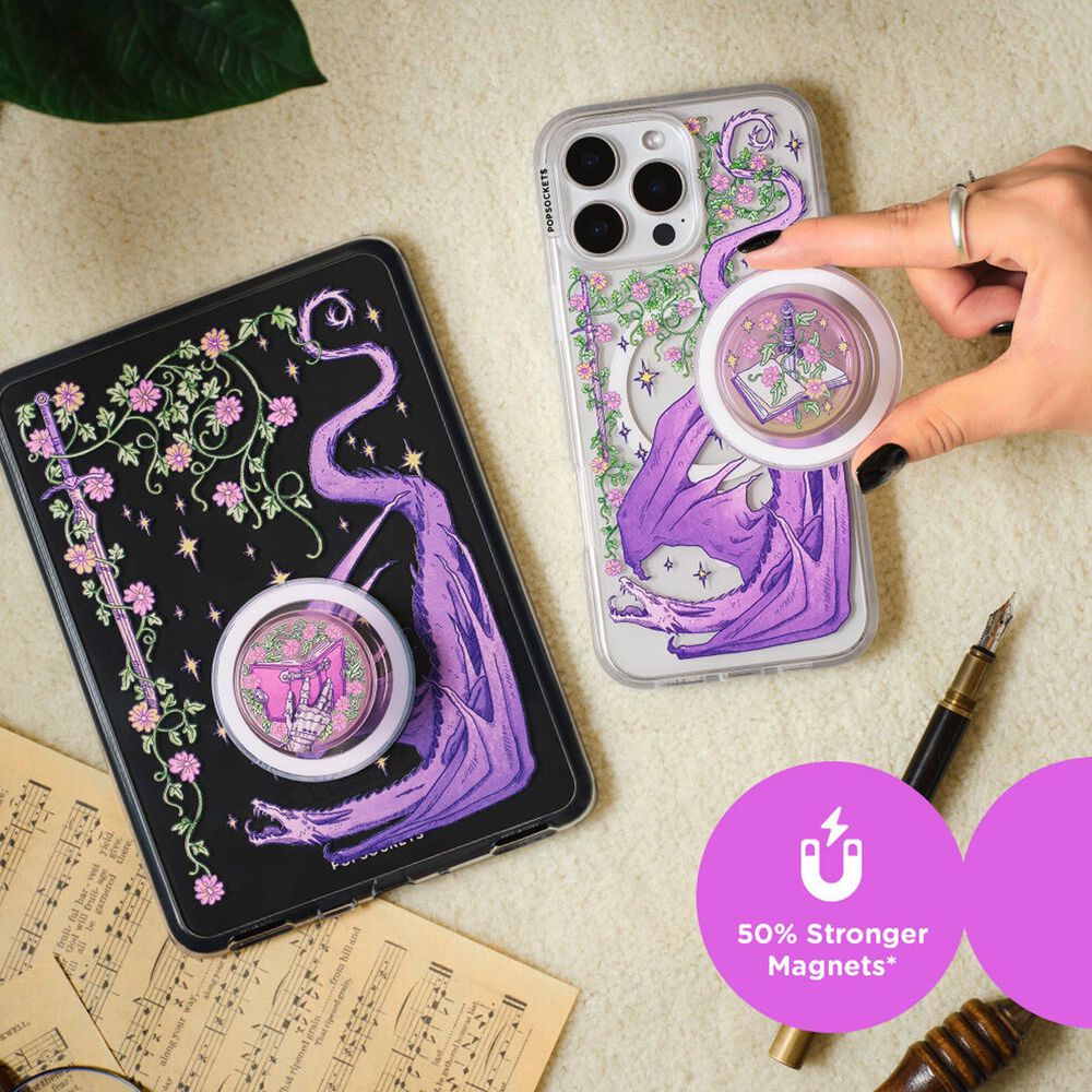 PopSockets MagSafe Case for Kindle 12th Gen in Dragon Violet, , large