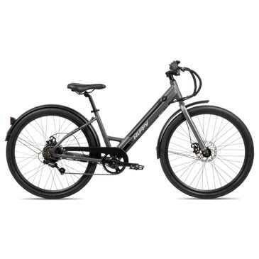 Huffy Vienna 27.5" Step-Through E-Bike with 350W Motor in Charcoal, , large