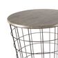 Timberlake Lavish Home 2-Piece Round Nesting Tables in Gray, , large