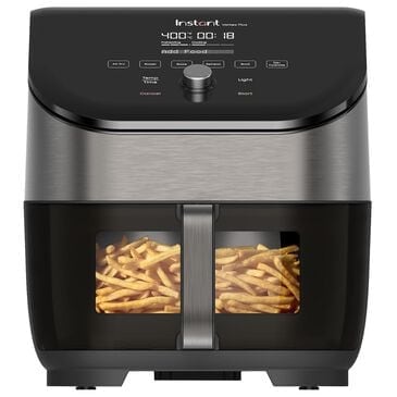 Instant Brands Vortex Plus 6-Quart Air Fryer with ClearCook in Stainless Steel and Black, , large