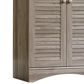 Sauder Harbor View Storage Cabinet in Salt Oak Finish, , large