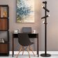 Adesso Tyler LED Floor Lamp in Black, , large