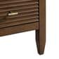 James Martin Myrrin 30" Single Bathroom Vanity in Mid-Century Walnut with 3 cm Carrara Marble Top and Rectangular Sink, , large