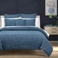 J. Queen New York Cloud Puff 2-Piece Twin/Twin XL Quilt Set in Blue, , large