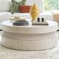 Lexington Home Brands Copa Cabana Bianca Round Cocktail Table in Sea Mist, , large