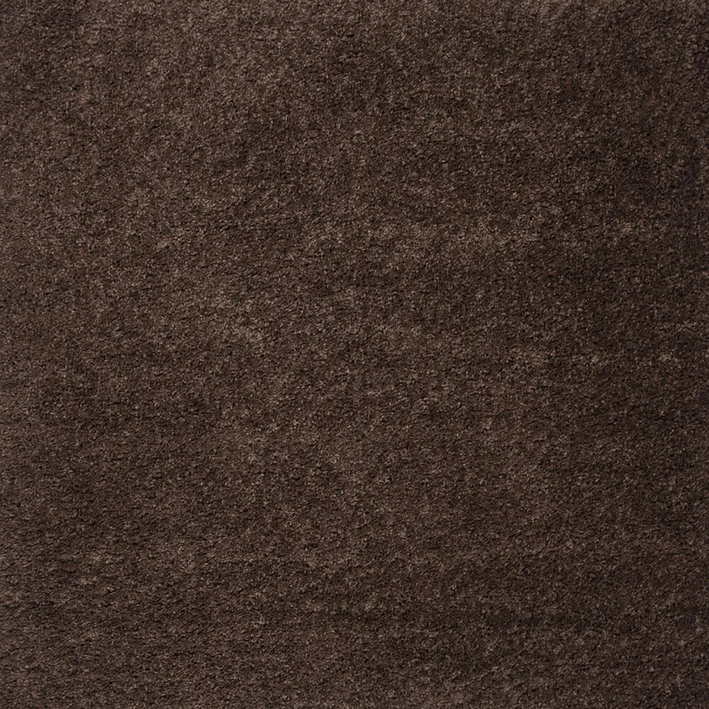 Safavieh August Shag 6&#39;7&quot; Round Brown Area Rug, , large