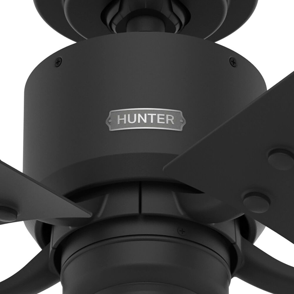 Hunter Windbound 52&quot; Outdoor Ceiling Fan in Matte Black, , large