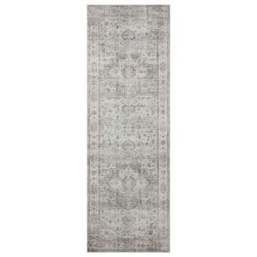 Loloi Heidi 2" x 5" Dove and Blush Area Rug, , large