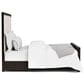 Riverside Furniture Lydia 5 Piece Queen Platform Upholstered Bedroom Set in Dark Cabernet, , large
