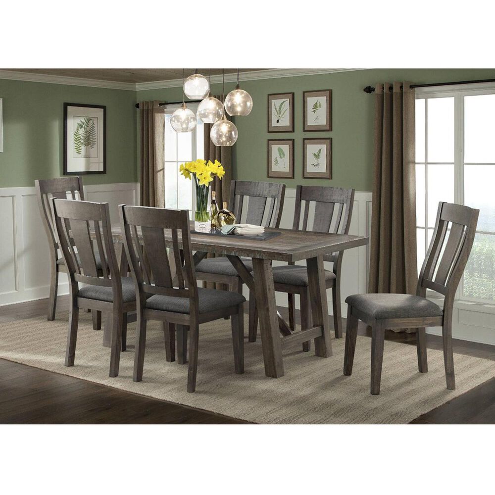 Mayberry Hill Cash 7-Piece Dining Set in Rustic Distressed Espresso, , large