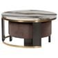 Ashley Jazmore 2-Piece Nesting Cocktail Table Set in Brown and Brass, , large