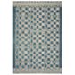 Loloi Mika 5"3" x 7"8" Blue and Ivory Area Performance Rug, , large