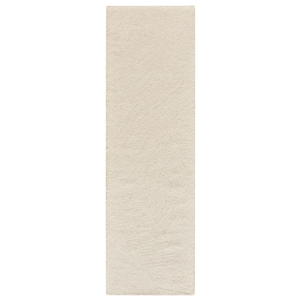 Nourison Pure Angles Ivory 2"3" x 7"6" Runner, , large