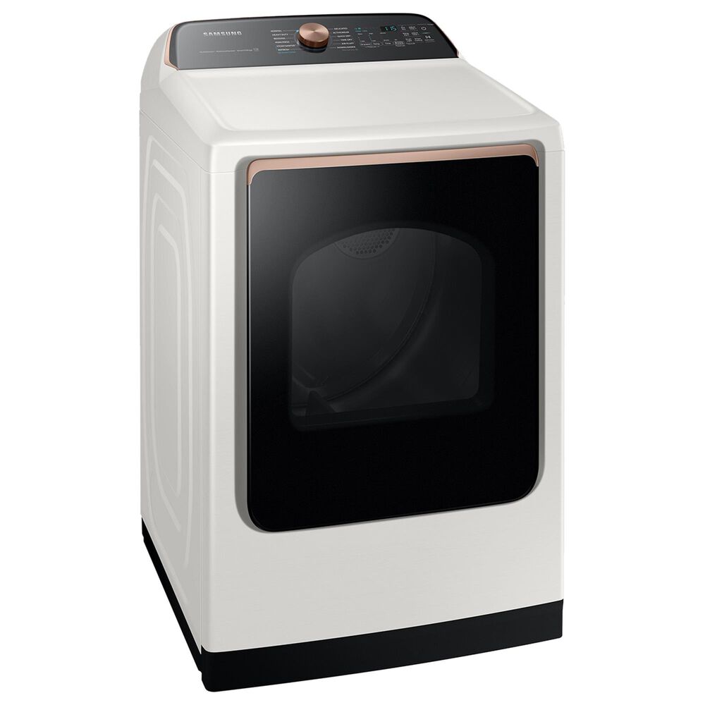 Samsung 5.5 Cu. Ft. Smart Top Load Impeller Washer and 7.4 Cu. Ft. Electric Dryer in Ivory, , large
