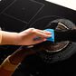 Whirlpool 36" Intelligent Induction Cooktop with Temp Cook Technology and WipeClean Coating in Black and Stainless Steel, , large