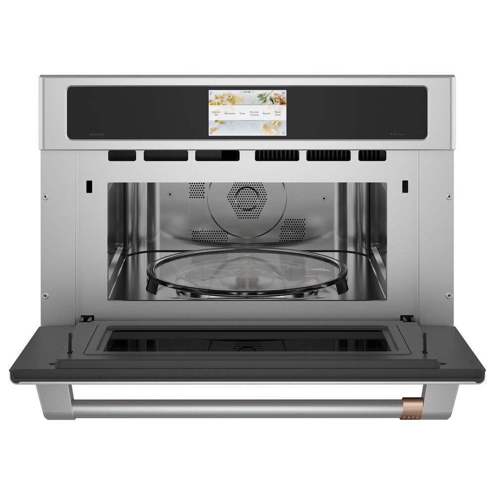 Cafe 1.7 Cu. Ft. 30&quot; Built-In Smart Microwave Oven with 240V Advantium Technology in Stainless Steel, , large