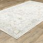 Oriental Weavers Windham WIN06 Ivory and Blue 6" x 9" Area Rug, , large