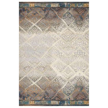 Loloi Mika 3"11" x 5"11" Ivory and Mediterranean Area Performance Rug, , large