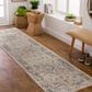 Surya Aspendos 2"7" x 7"3" Denim, Ice Blue, Taupe, Cream, Light Beige and Mustard Runner, , large