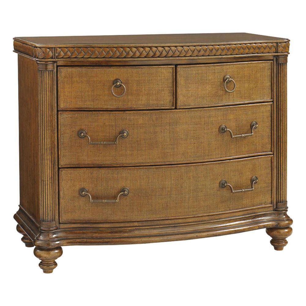 Tommy Bahama Home Bali Hai Silver Sands Bachelor's Chest in Warm Brown, , large