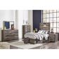 Signature Design by Ashley Drystan 5 Piece Twin Dual Storage Bed Set in Brown Rustic, , large
