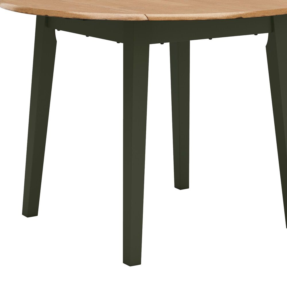 Ashley Gesthaven 5-Piece Dining Set in Natural and Green, , large