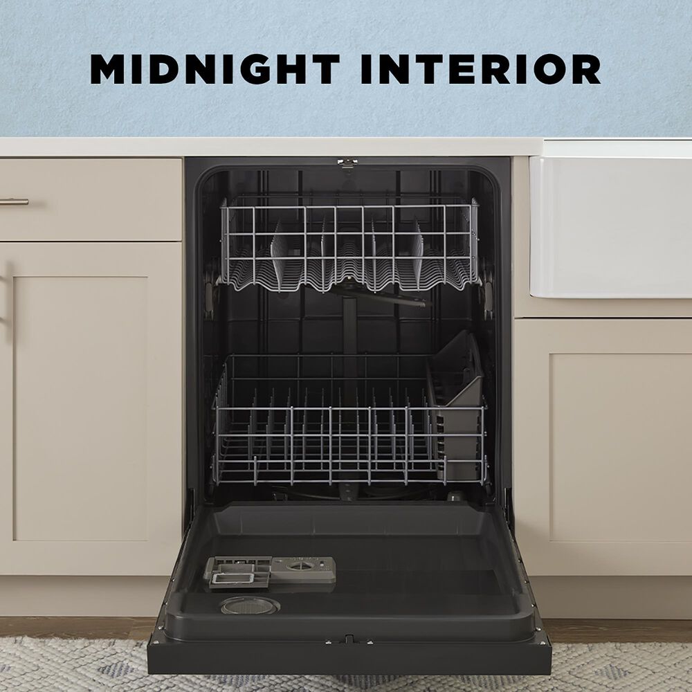 Amana 24&quot; Built-In Dishwasher with Midnight Interior in Stainless Steel, , large